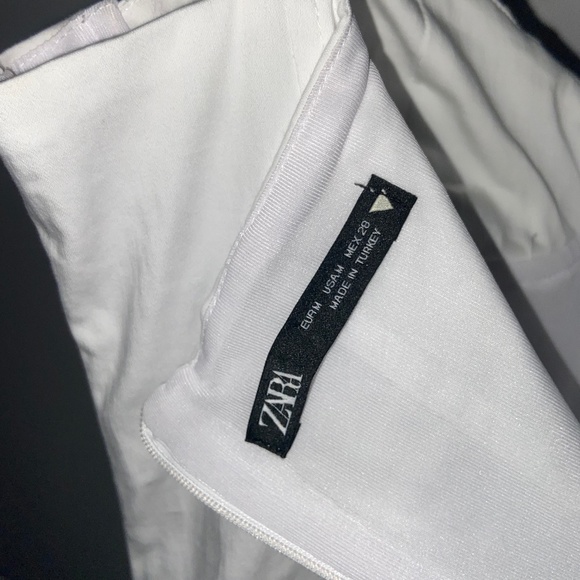 ZARA White Mini Dress - Picture 2 of 4